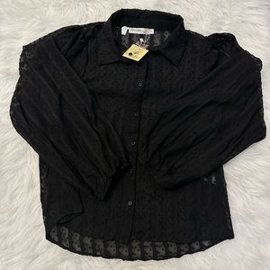 Black Boutique Blouse
